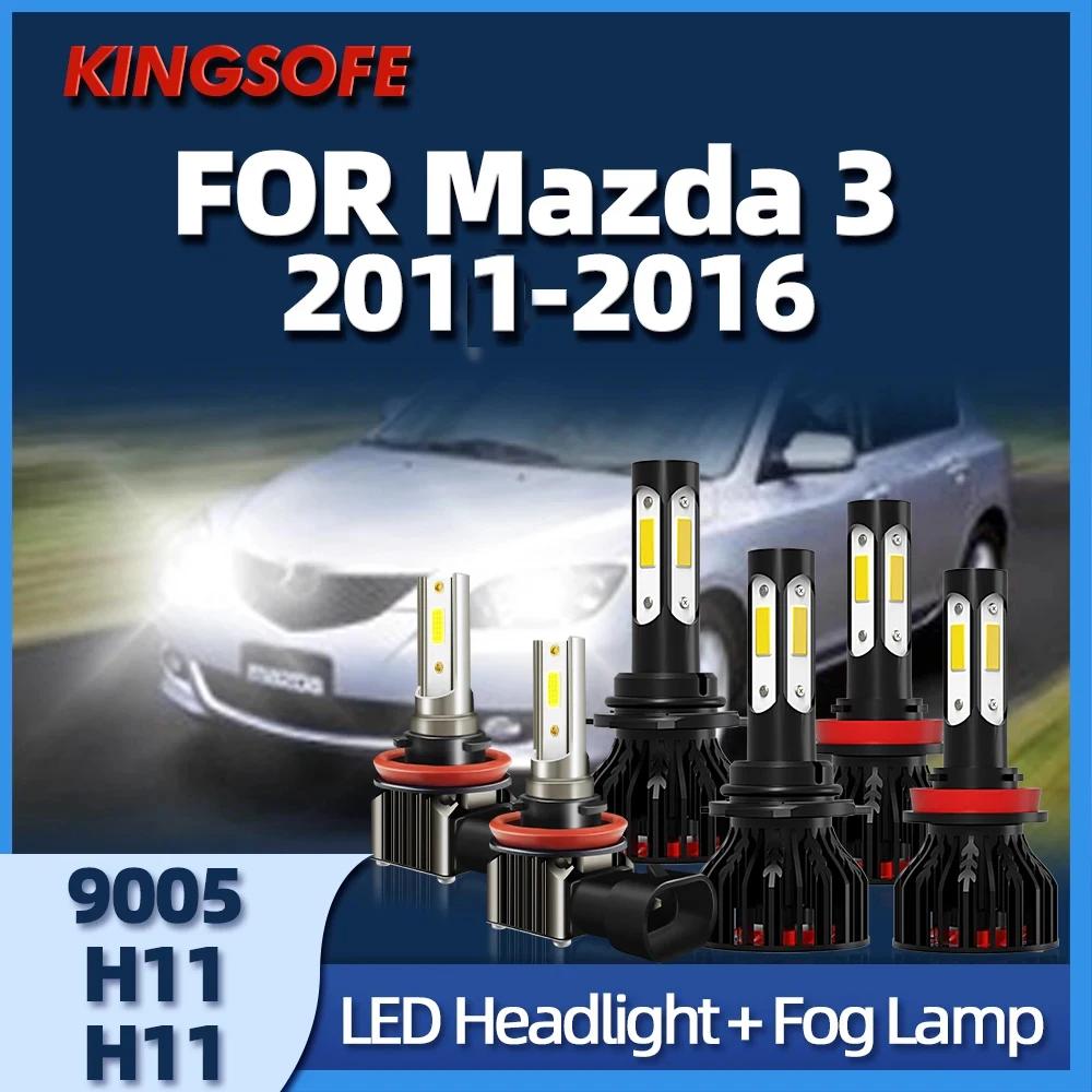 Roadsun LED Ʈ 9005 H11  ο  Ȱ 6000K ڵ ,  3 2011 2012 2013 2014 2015 2016 , 2 , 6 